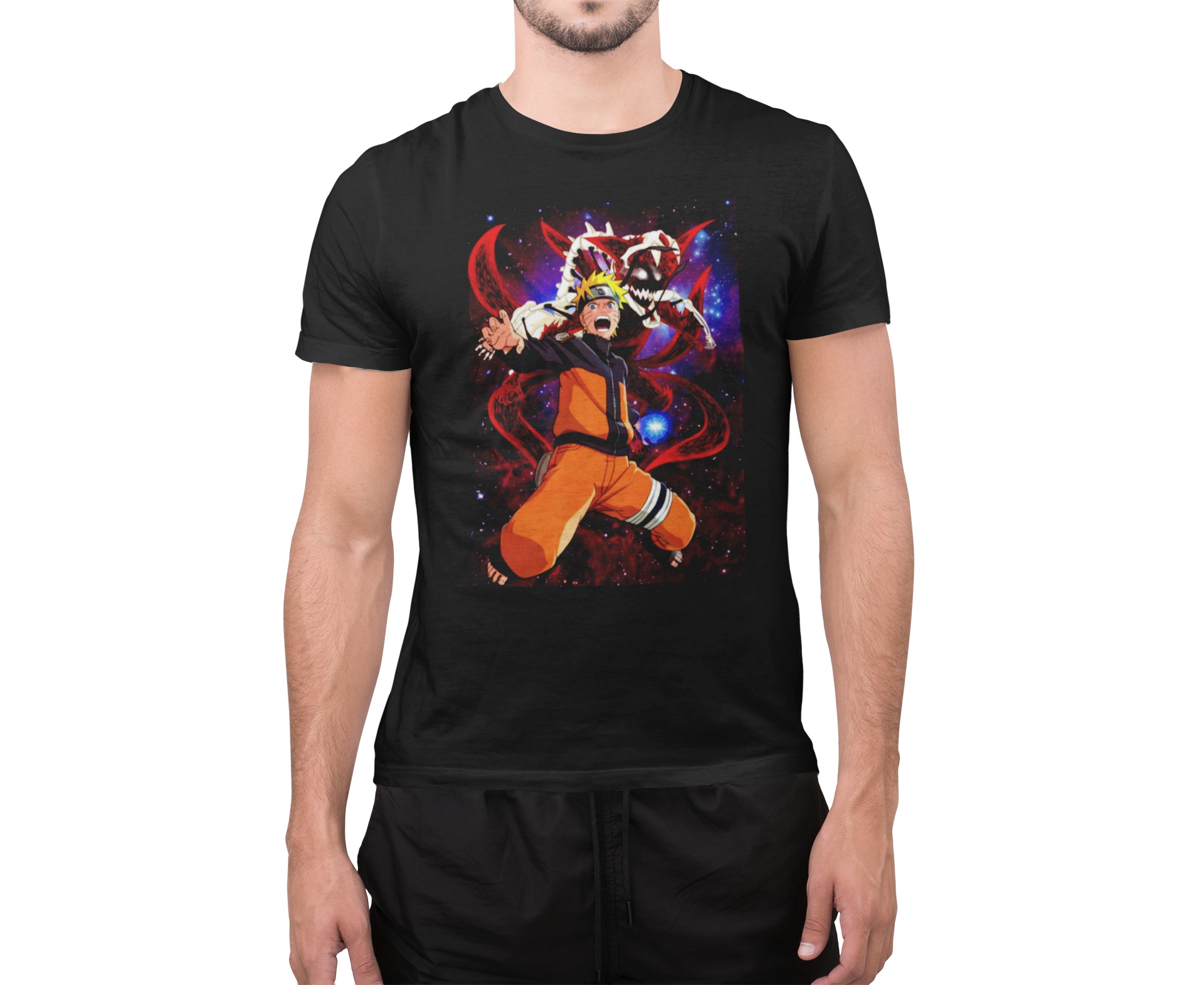 

Koszulka T-shirt Z Nadrukiem Naruto Anime S