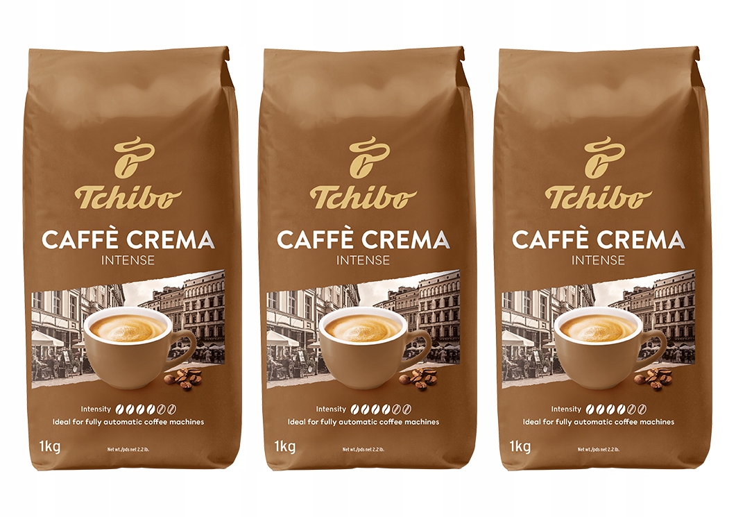 Kawa Tchibo Caffé Crema Intense 3x 1kg