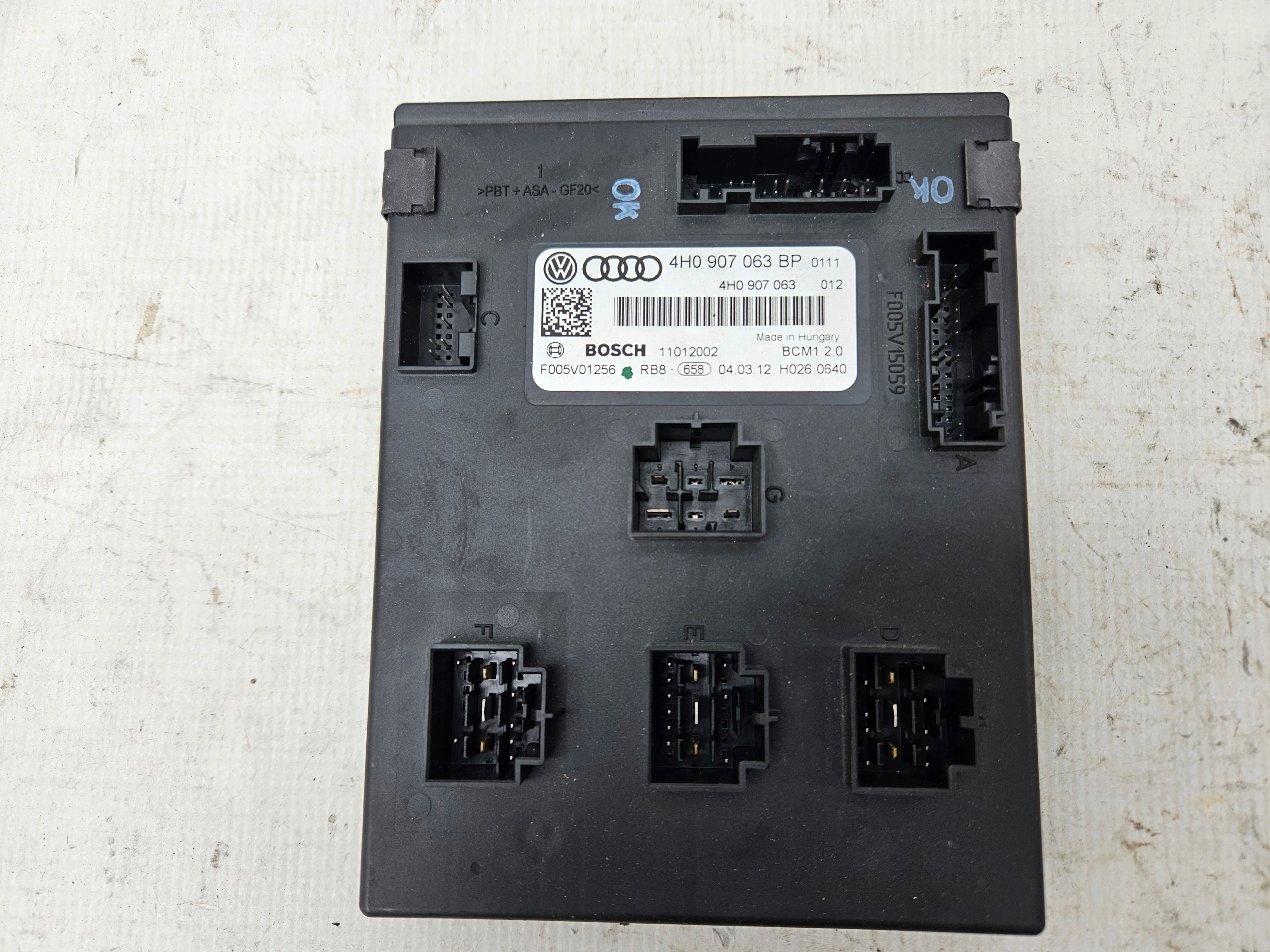 modulo Centralina BCM BORDNETZ Audi A6 C7 4G A7 A8