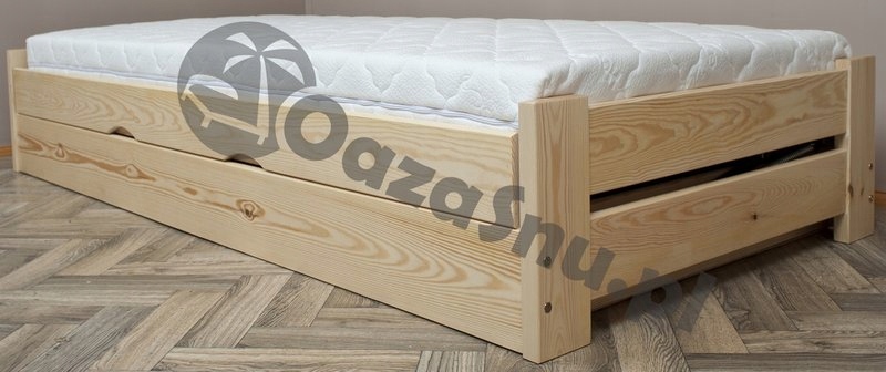 90x200 VITAL регулируемая кровать с контейнером + 150KG VITAL Collection