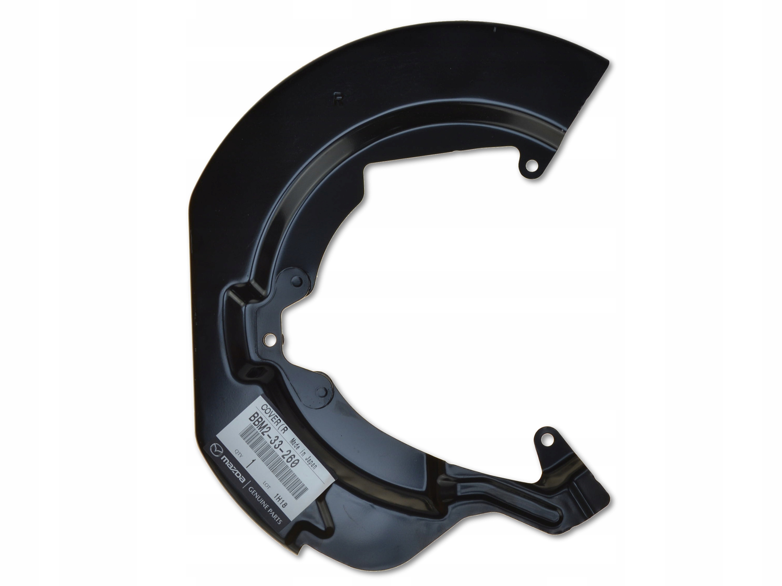 MAZDA3 BK 03-08 OSŁONA TARCZY HAMULCOWEJ PRZÓD