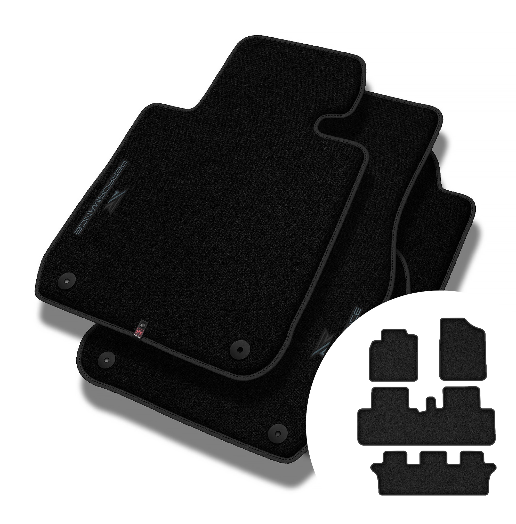 Velúrové koberčeky Performance Premium pre Toyota Avensis Verso 2001-2009