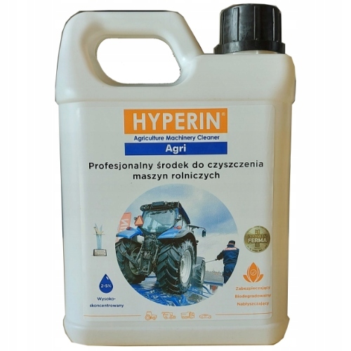 Hyperin Agri koncentrat środek do mycia maszyn rolniczych 1kg