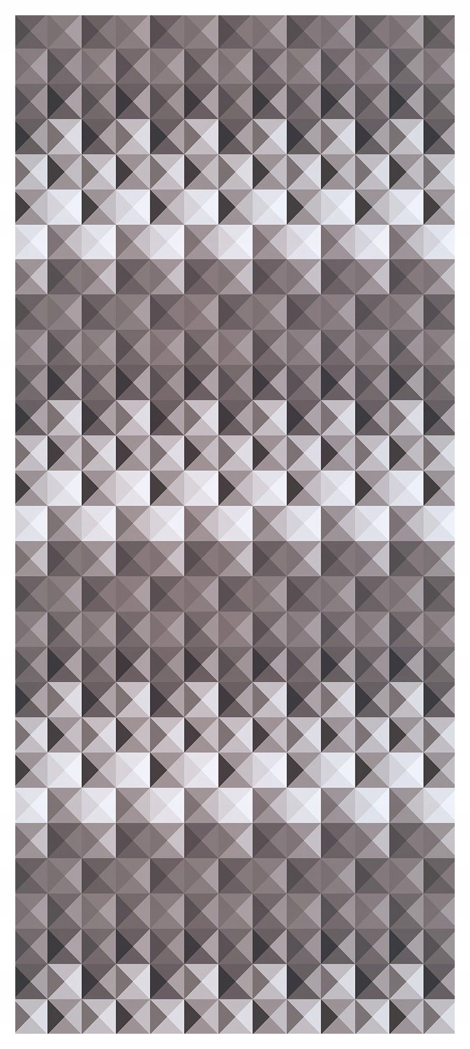 Fototapeta Šedé trojúhelníky Geometrický vzor Abstrakce 91x211 lepidlo