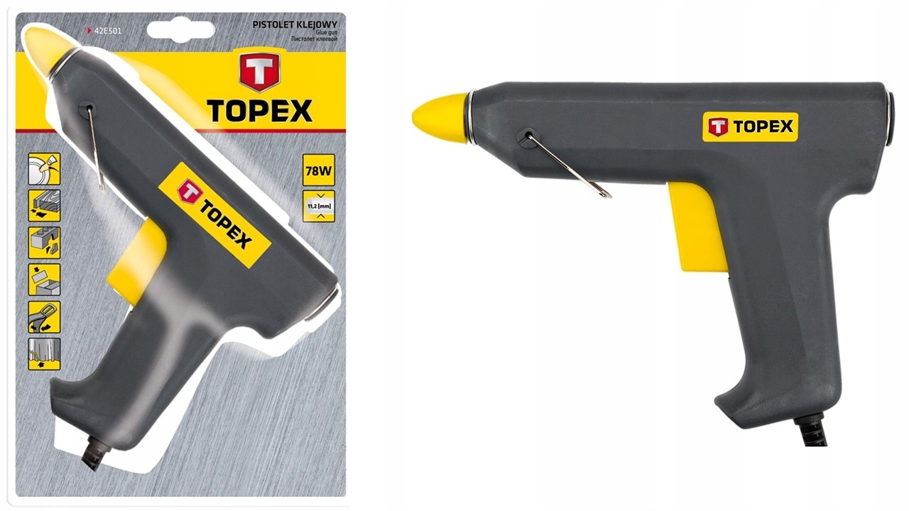 

Pistolet Klejowy 11MM 78W Topex