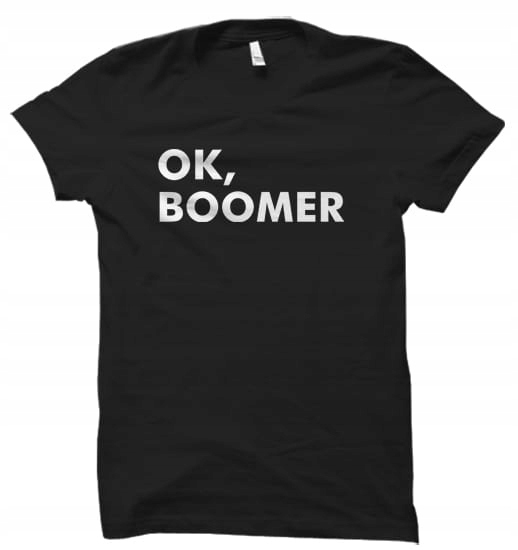 

Ok Boomer meme koszulka damska