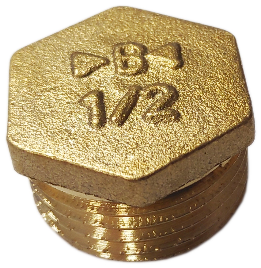 

Korek mosiężny 1/2"