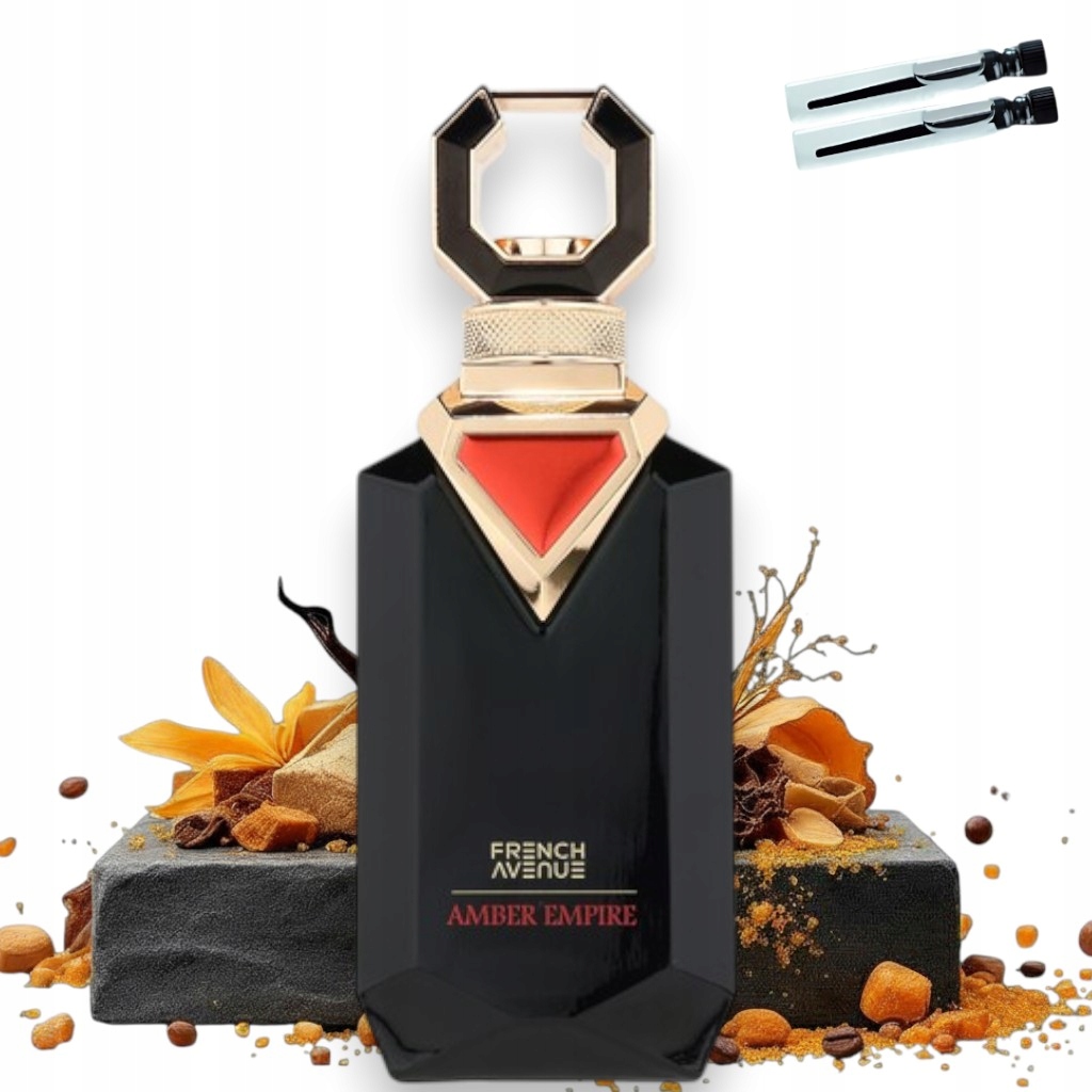 Parfém French Avenue Amber Empire 100 ml 2 vzorky Dárek