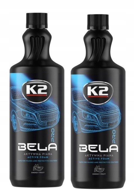 2x K2 Bela Pro 1L Energy Fruit Aktywna piana