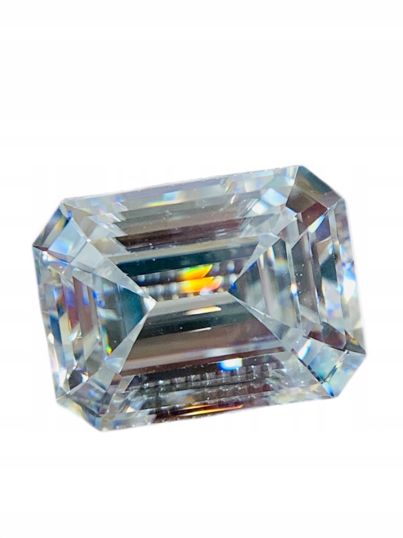 Moissanit Osmihran 6x4 mm D/vvs