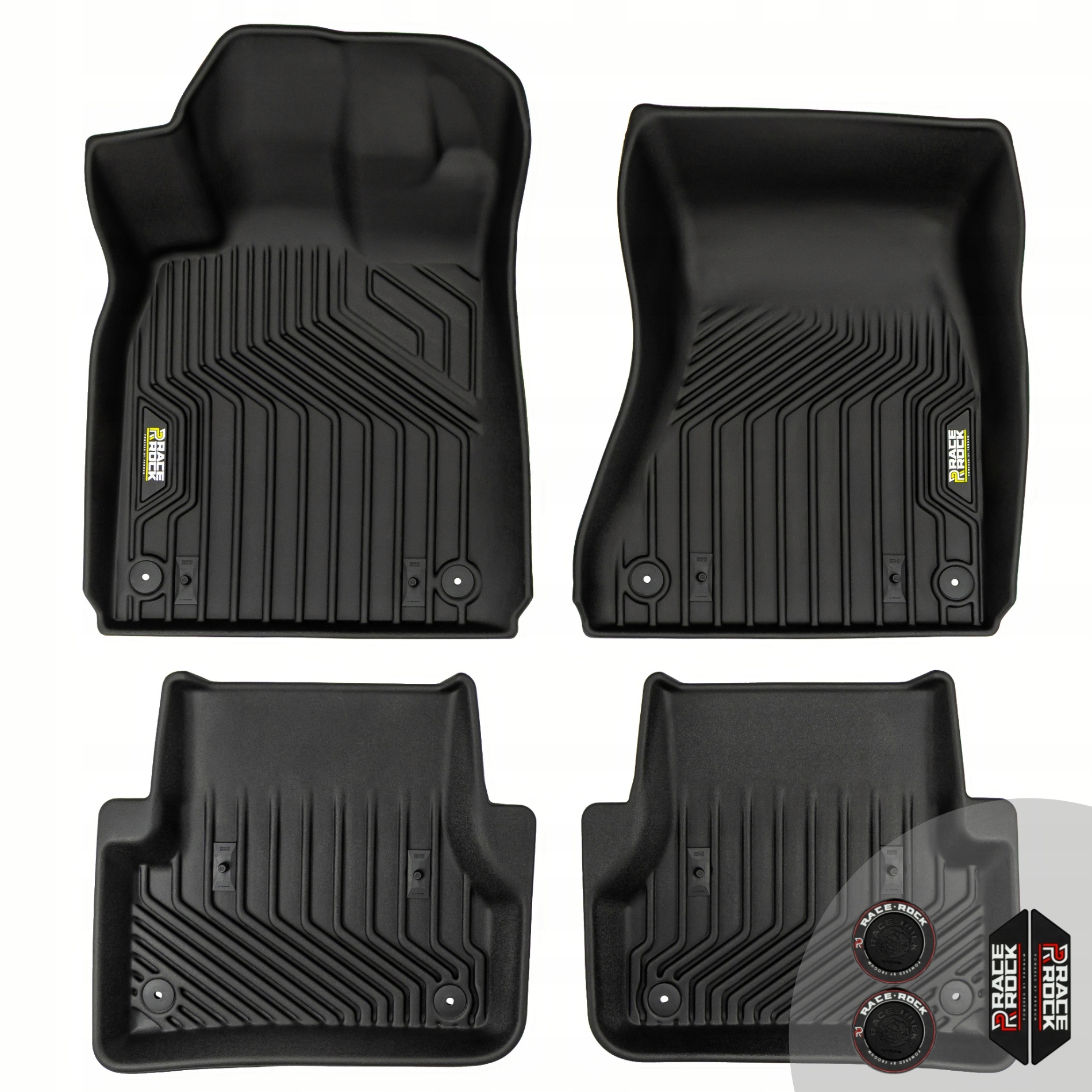 Frogum Race Rock Koberce do auta 2v1 pro Audi A6 C7 2011-2018