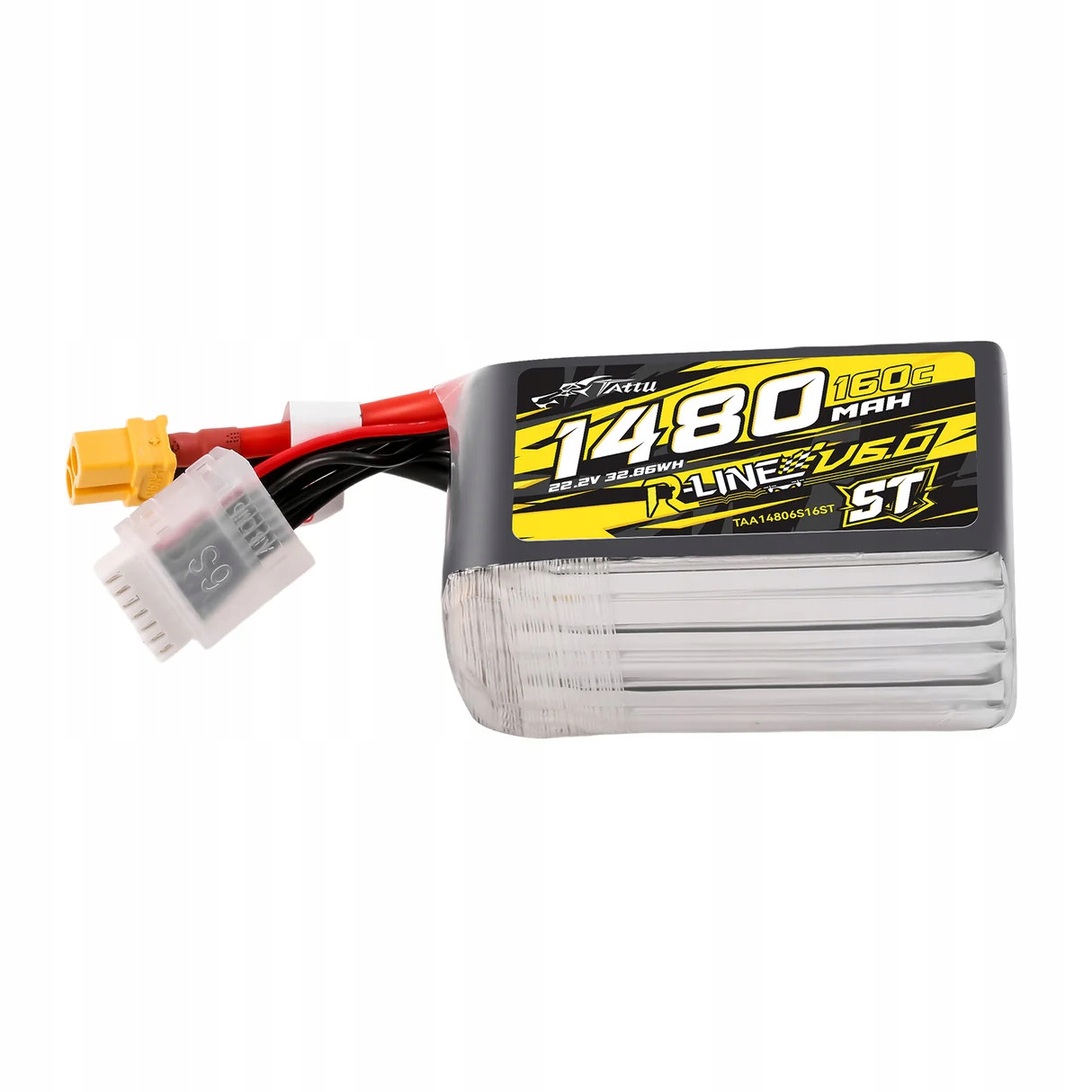 Akumulátor LiPo Tattu R-Line V6 1480mAh 6S 160C s XT60 [st]