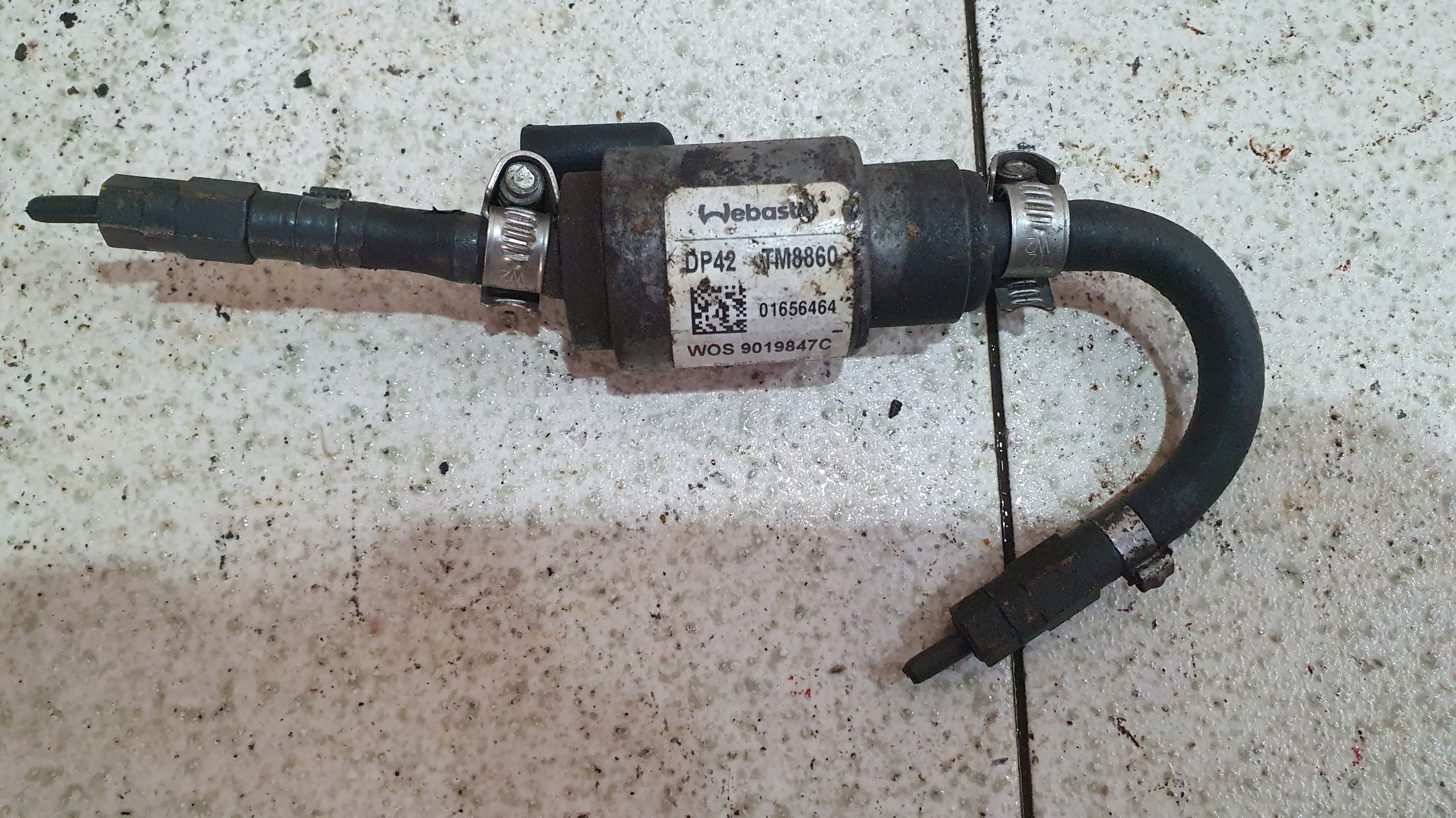 Нагрівальний насос Webasto Actros MP 4 Euro 6