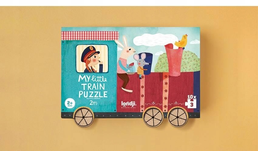 Puzzle Mój Mały Pociąg | Londji Kod producenta PZ588