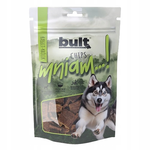 Levně Bult Chipsy s králíkem pro psa 100 g psí pamlsek zdravá