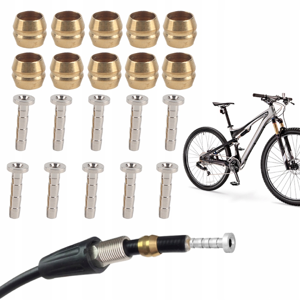 10 Zestaw Oliwka Wkładka Do Shimano Przewodu Hamulca Tarczowego BH90