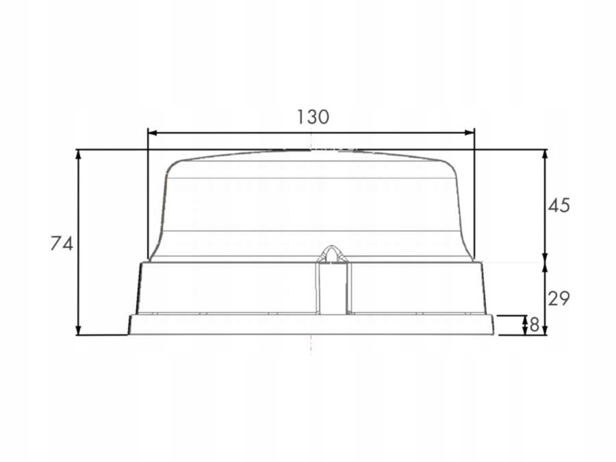 40551001 - Петух светодиодный индикатор 12 / 24V 3 винта