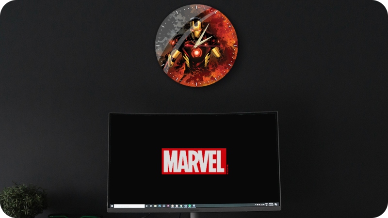 Zegar ścienny Marvel Iron Man 002 połysk Marka inna