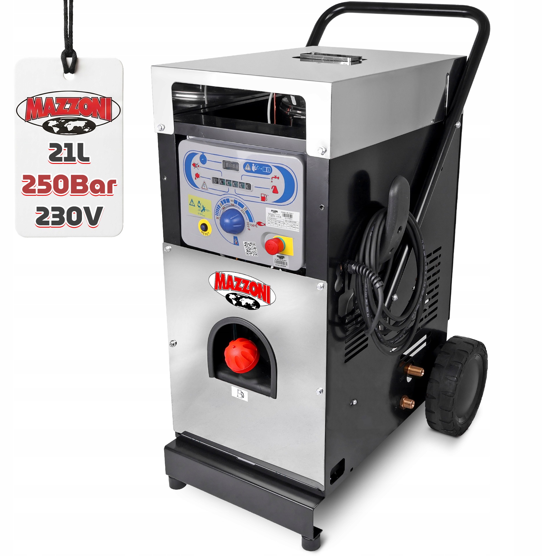 Podgrzewacz wody do myjki HotBox Mazzoni 21L 250bar 230V kocioł grzewczy