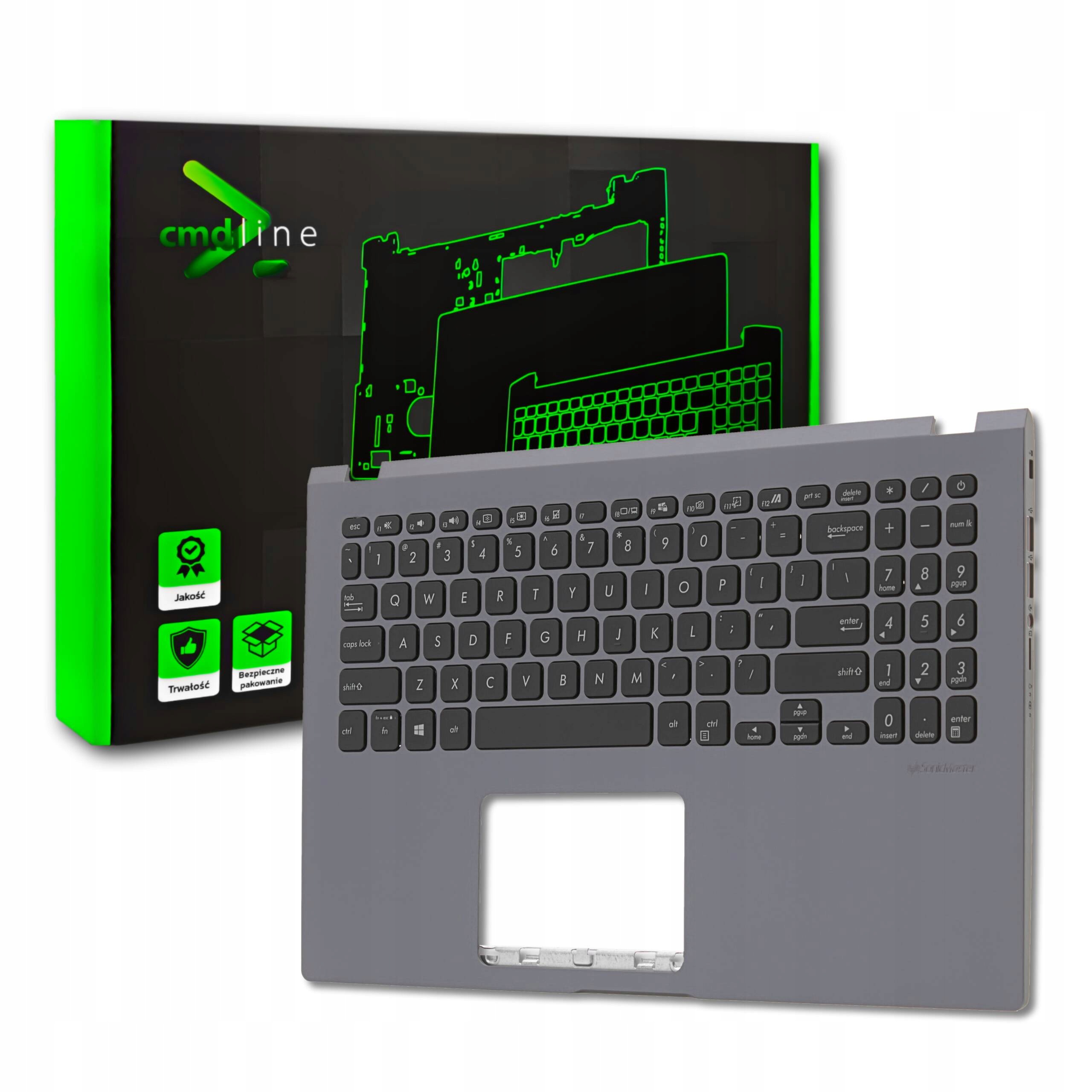Palmrest Klawiatura Do Asus X509DA X509FA X509FB Gre