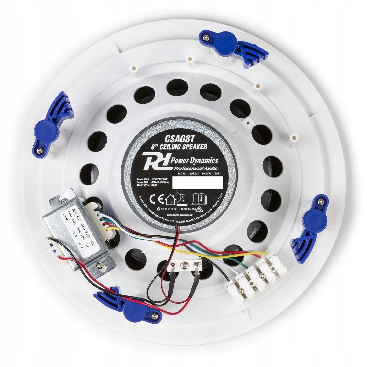Głośnik sufitowy PD CSAG8T 100v EAN (GTIN) 8715693321487