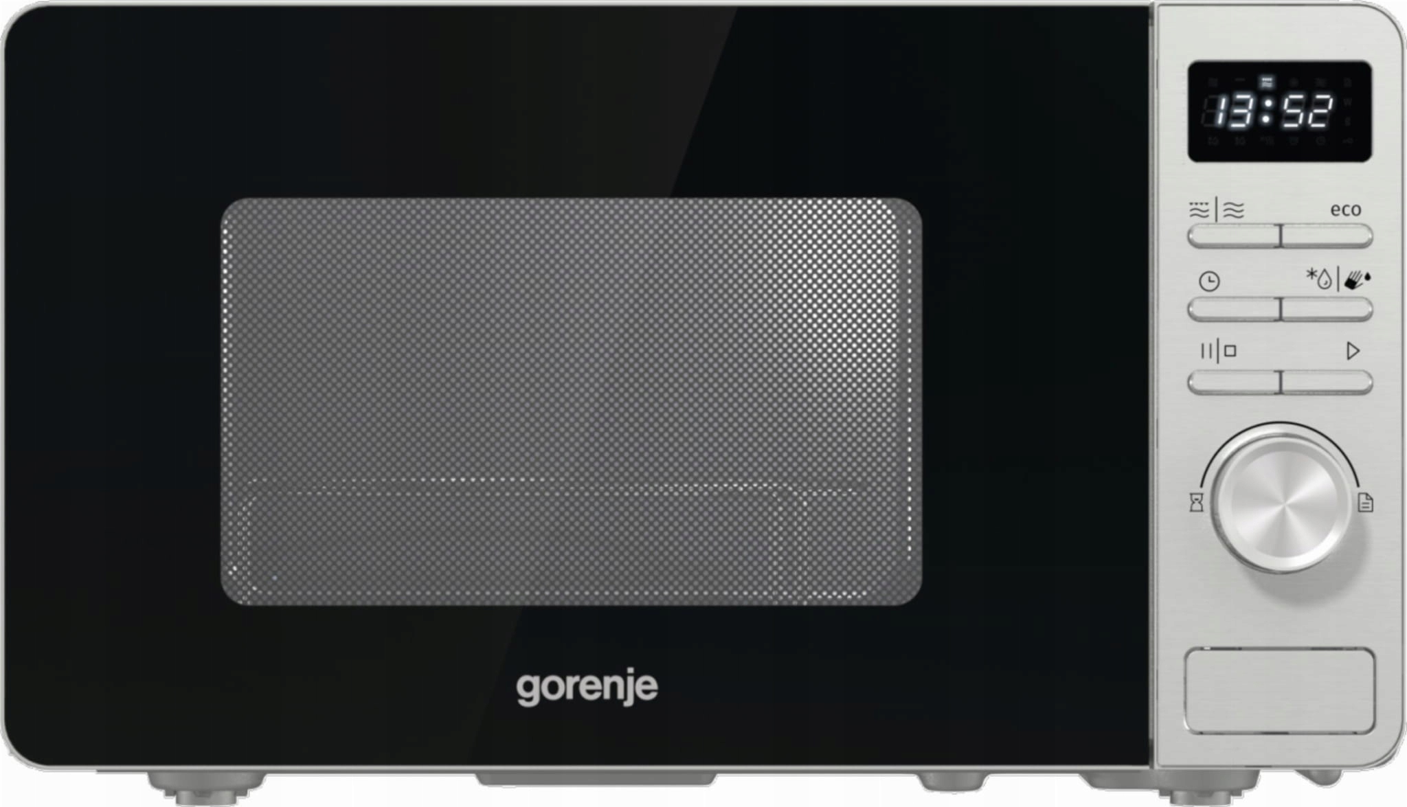 Kuchenka mikrofalowa Gorenje MO20A4X 20l Srebrna Prosta w obsłudze! Grill!