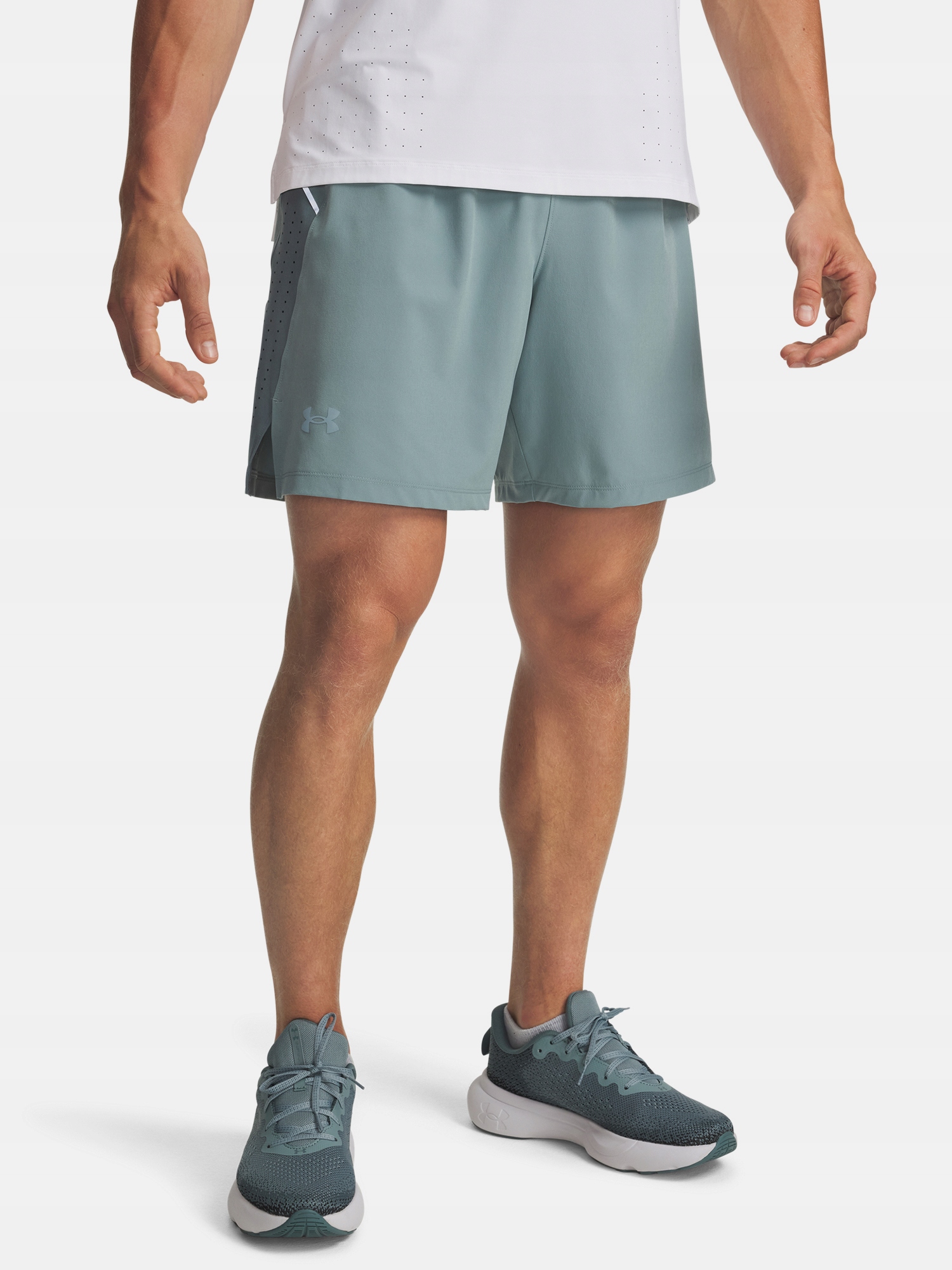 Pánské kraťasy Under Armour Ua Launch Pro 7'' Shorts-grn
