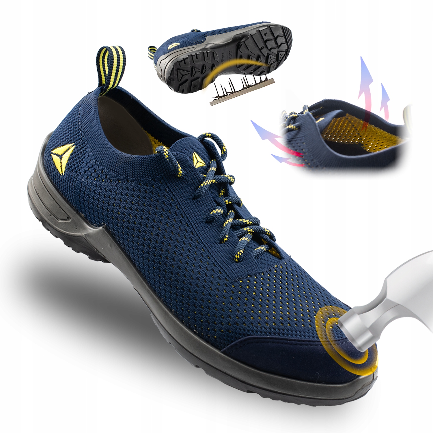 Buty Lekkie Ochronne Robocze półbuty Summer