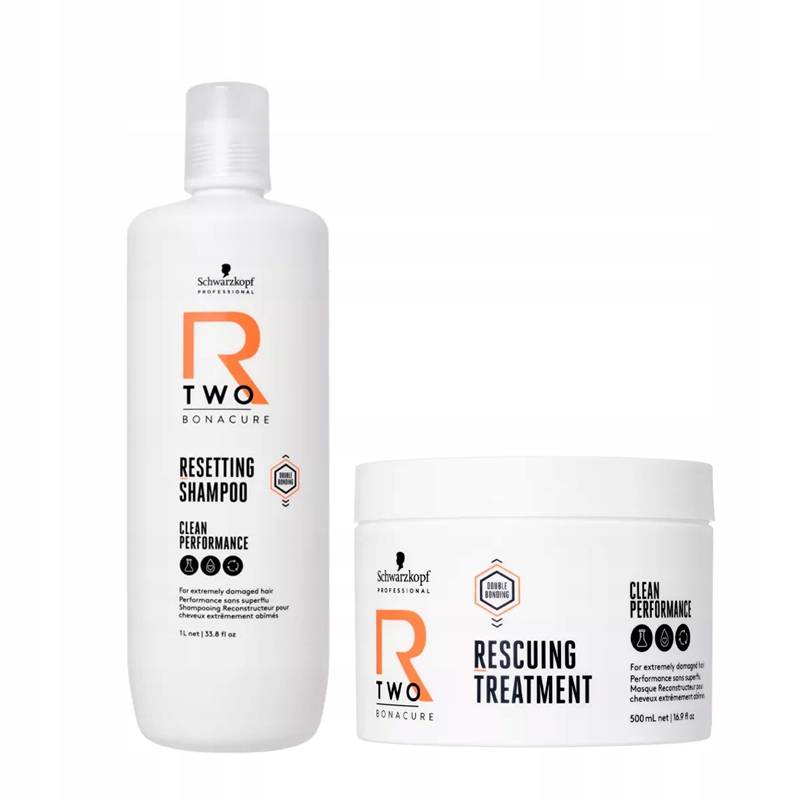 Schwarzkopf Bonacure R-Two Resetting šampon 1000 ml maska 500 ml