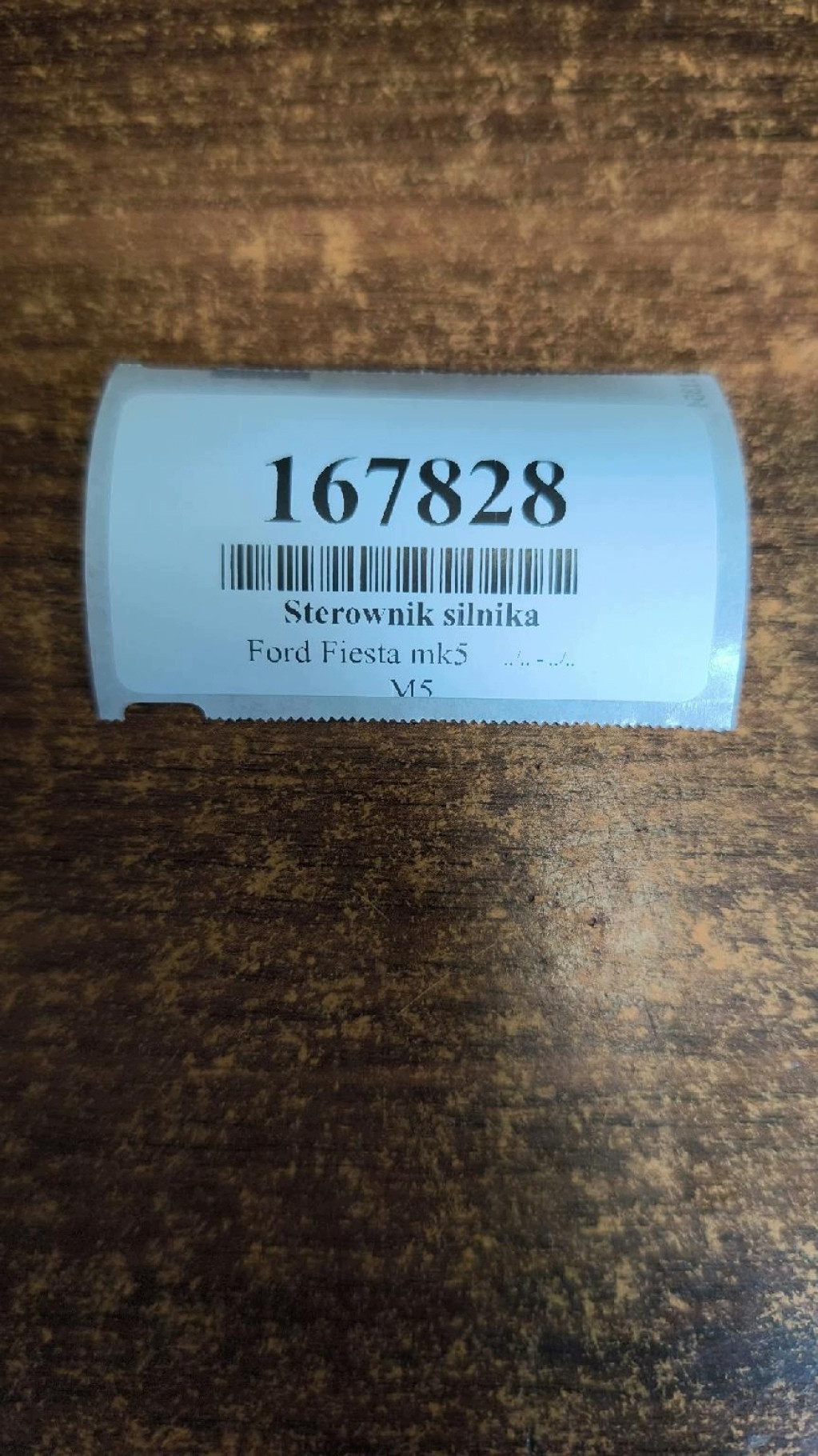 FORD FIESTA MK5 centralina motore 6S6112A650PC