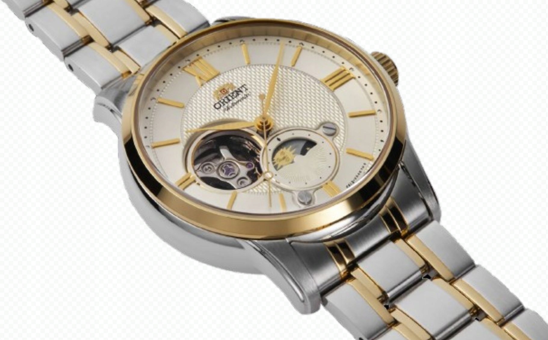 Hodinky Orient Sun&Moon Automatic RA-AS0007S30B 42,00 mm 5ATM Safír