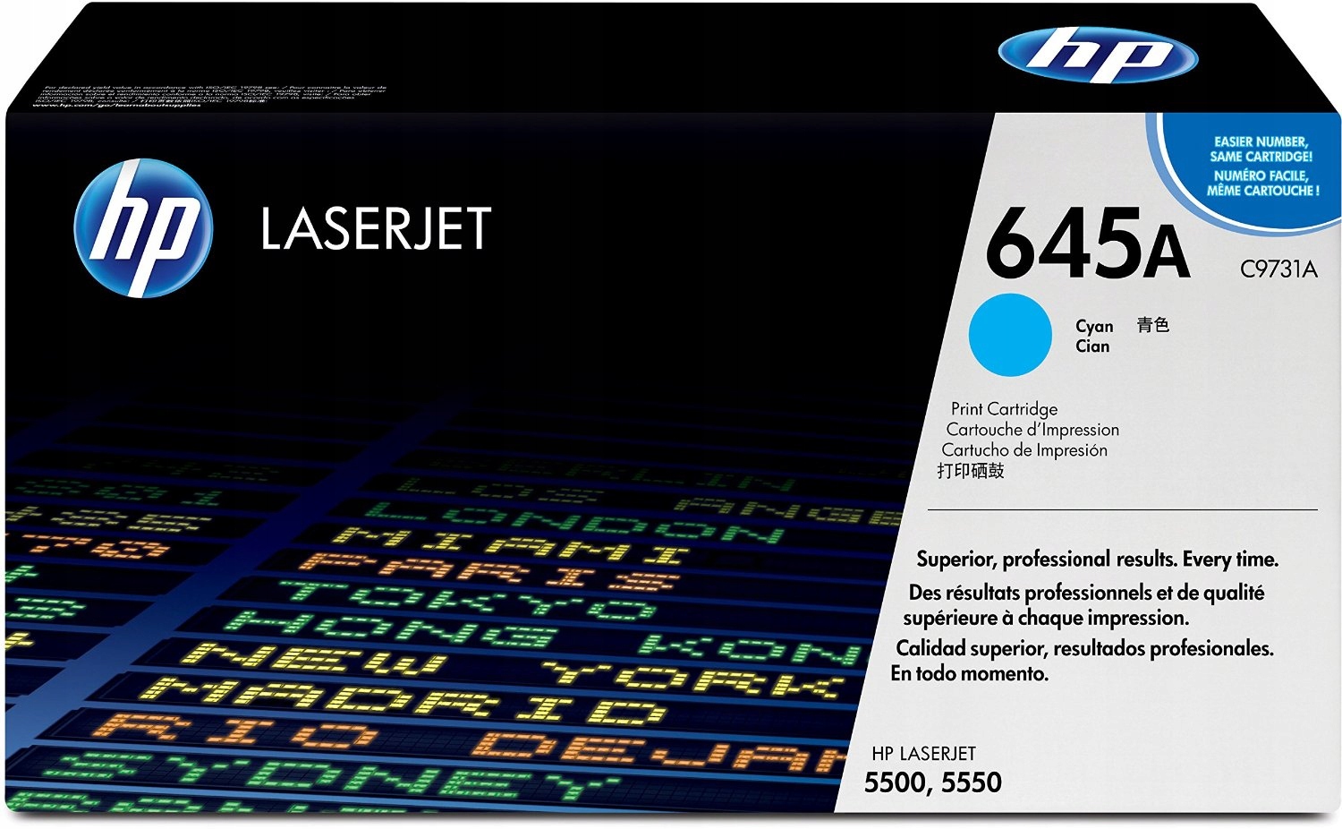 Toner Hp C9731A modrý (cyan)