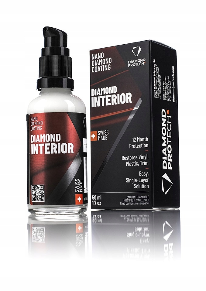 Diamond ProTech DIAMOND INTERIOR 50ml - powłoka ochronna do wnętrz