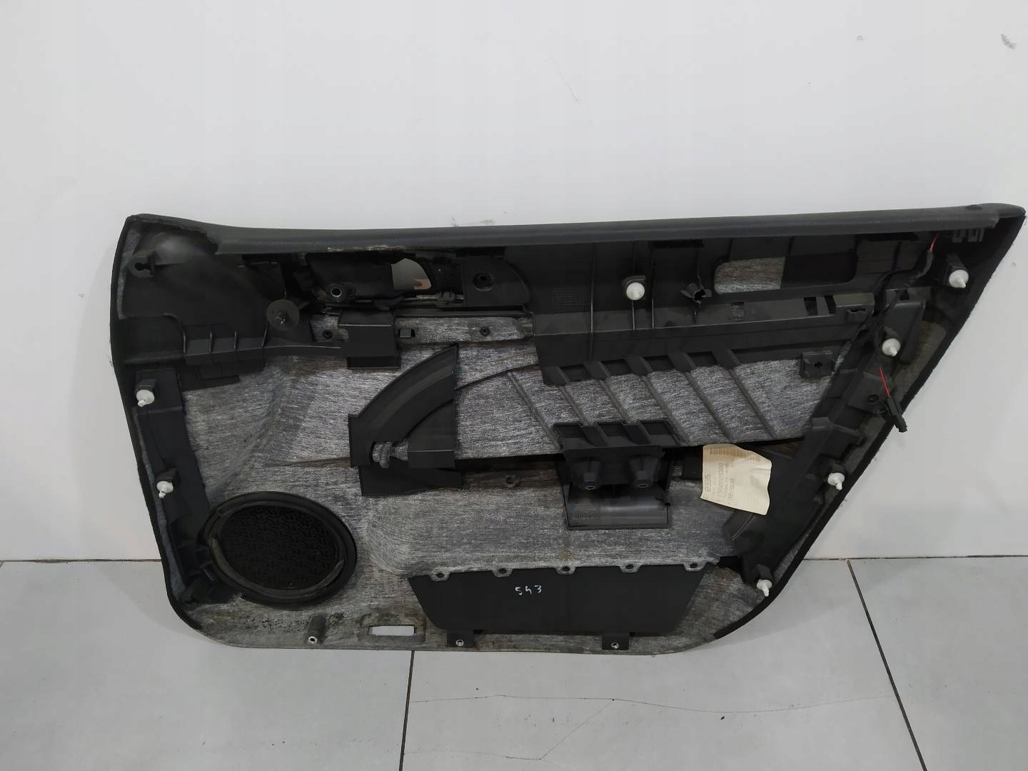 upholstery side left front driver´s EU leather Alfa Romeo 159 and (2005-2011)