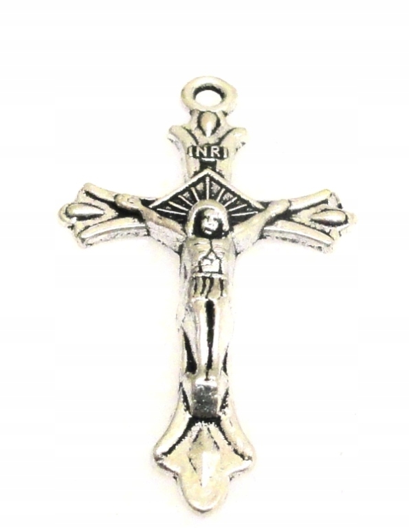 

Zawieszka krzyż 32x17mm Dewocjonalia