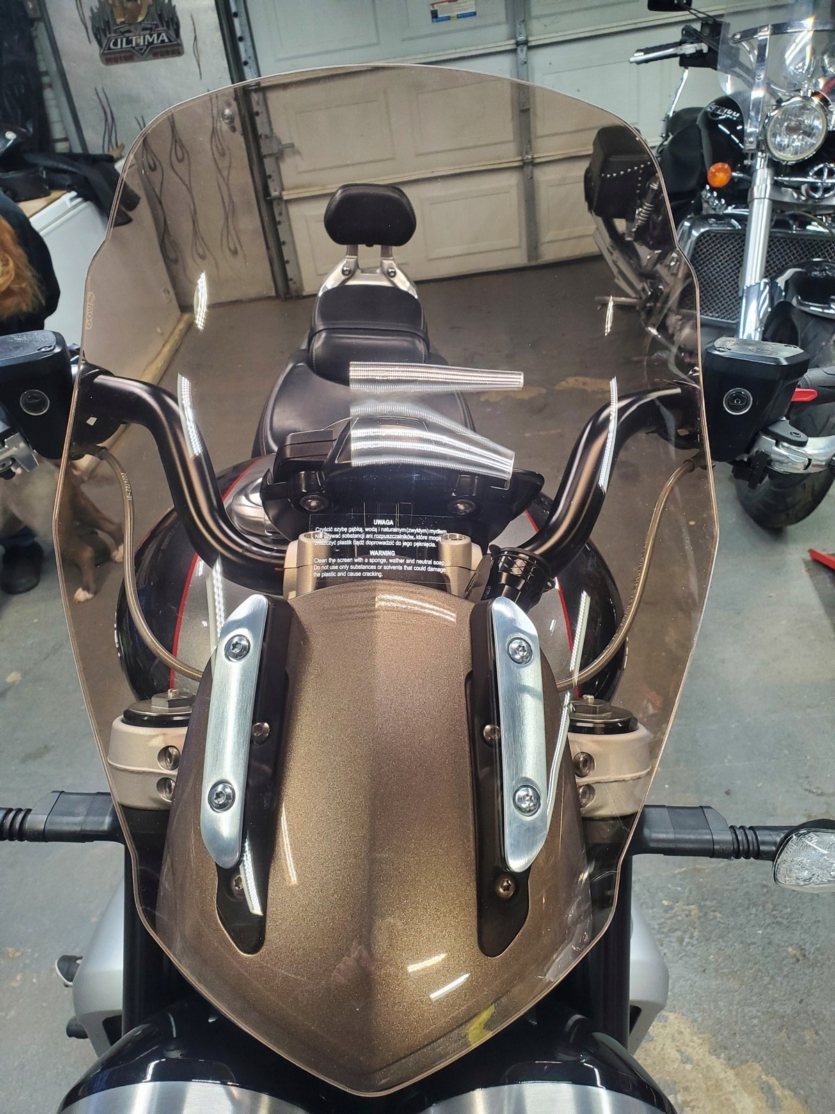 Čelné sklo Triumph Rocket 3 R (19-26) 56 cm Touring Flip
