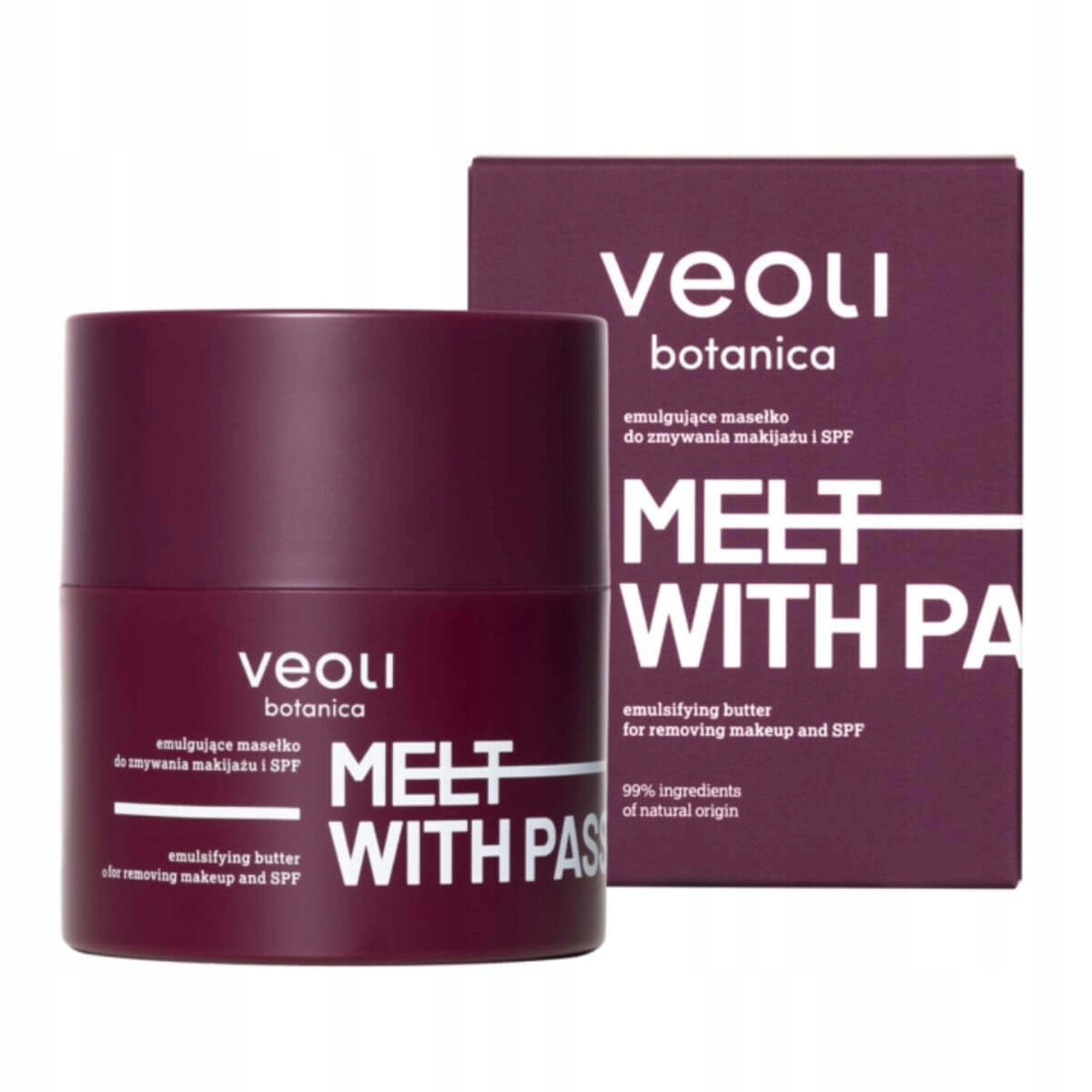 Veoli Botanica Emulgující odličovací máslo Melt with Passion 40 g