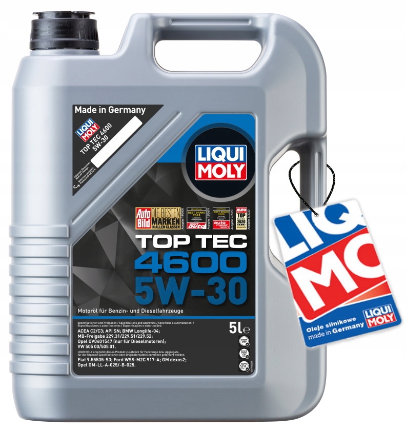 

Liqui Moly Top Tec 4600 5W-30 5L 2316