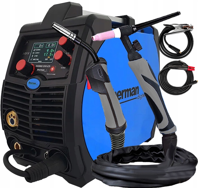 Sherman 200A Synergie Paměť Euro Spot LCD