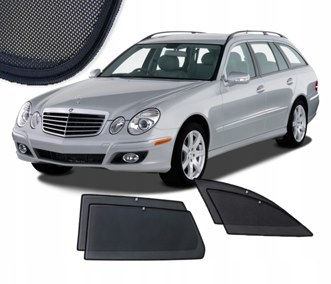 Шторы для Mercedes W211 E-Class универсал 2002-2009