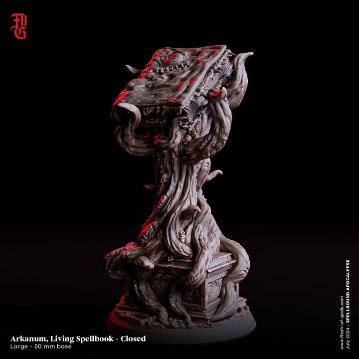 Arkanum, Living Spellbook - 3dmonkeypl