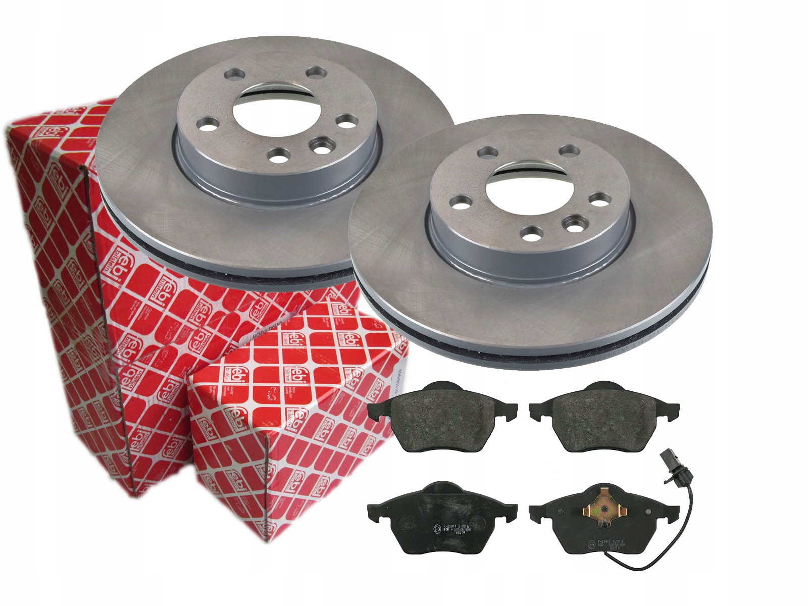 ДИСКИ КОЛОДКИ FEBI ПЕРЕДНЕЕ СИДЕНЬЕ ALHAMBRA 288 ММ