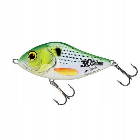 

Salmo Slider10 46g Holo Gree Stripper 30lat QSD371
