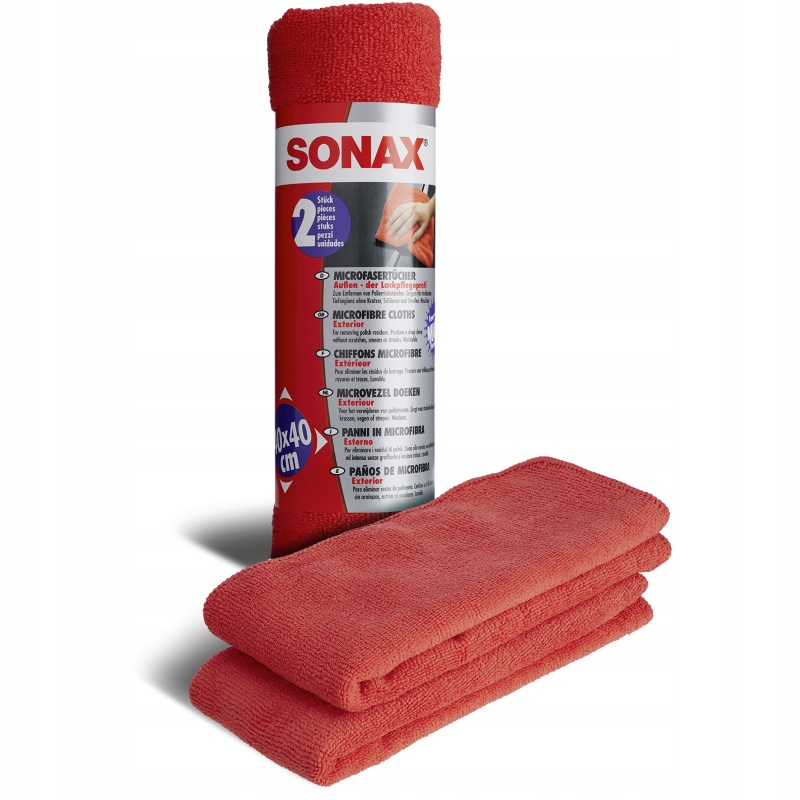 

Sonax Ściereczka z mikrofibry 2 szt. 40x40