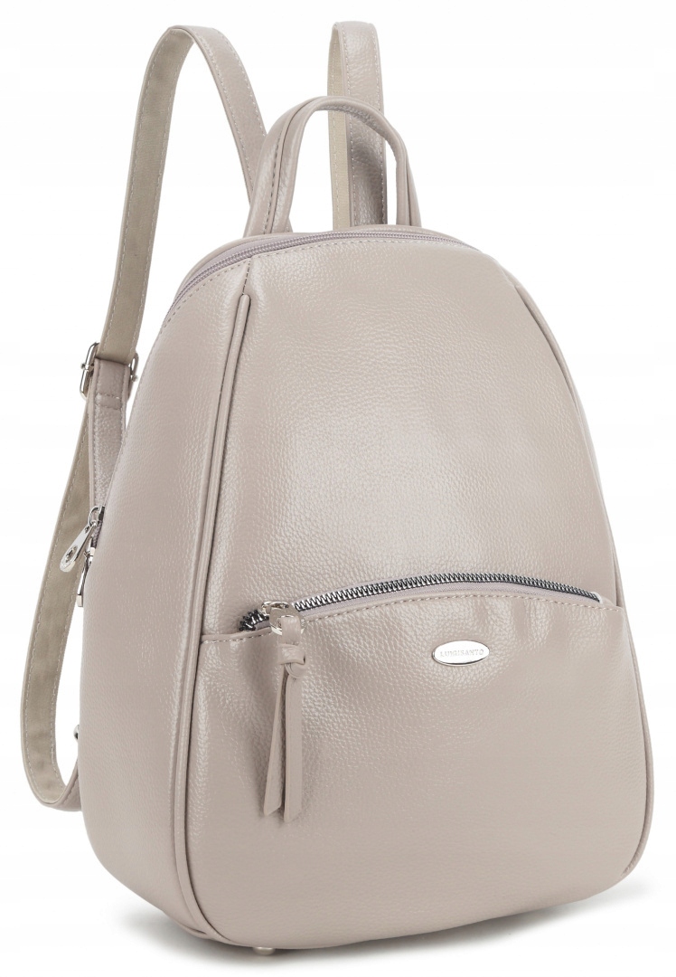 

Miejski Plecak Luigisanto Skóra Ekologiczna Szary