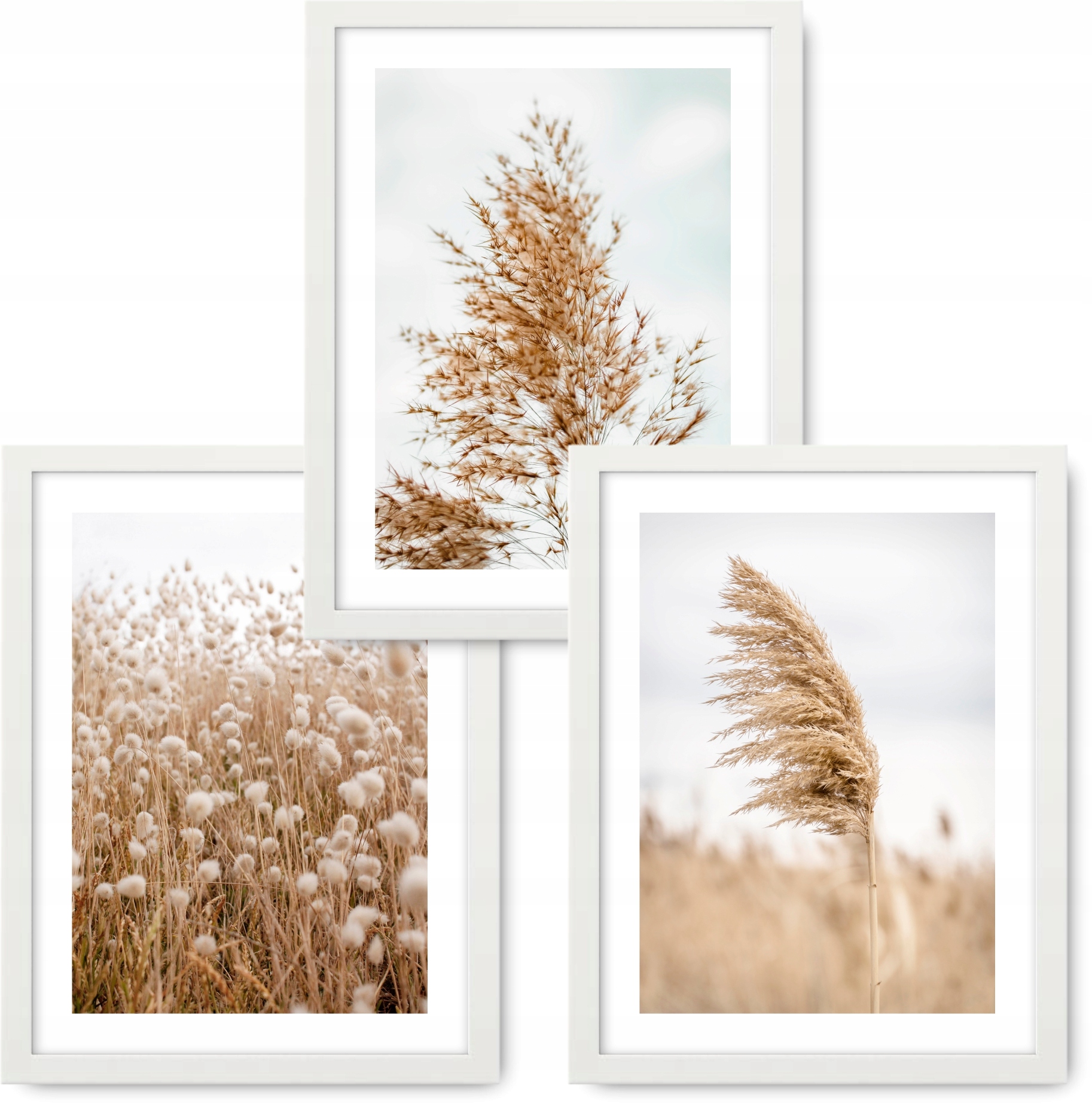 

Boho 3 obrazy 33x43 Natura Trawa ramy Ikea #11