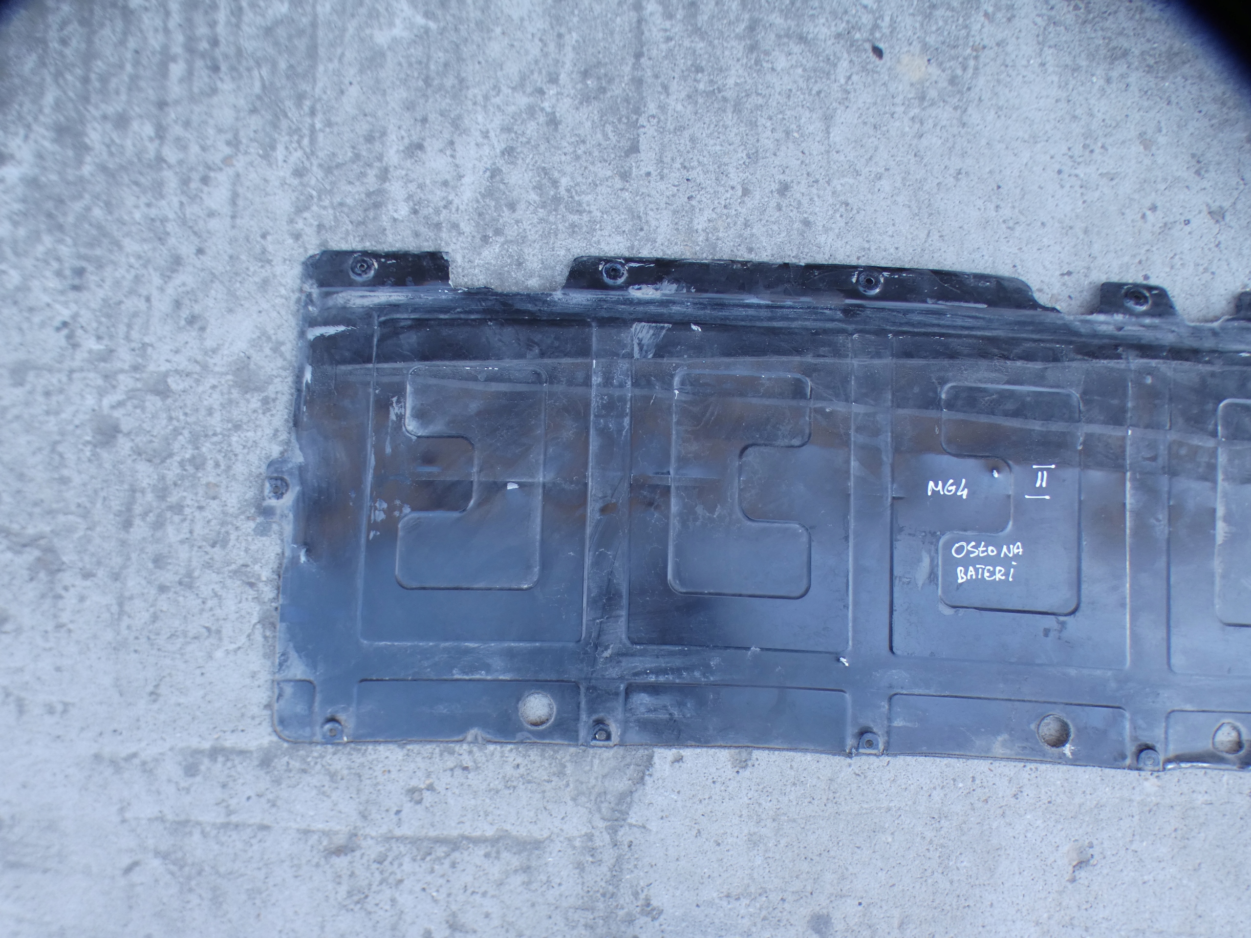 MG4 MG 4 EV cover baterii chassis