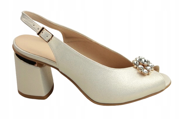 Sandály Boccato 1035/254 vel.37 Zlaté Italské Elegantní Výstupní