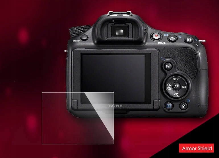 6SZT NIETŁUKĄCA OSŁONA LCD DO SONY SLT A58 Stan opakowania oryginalne