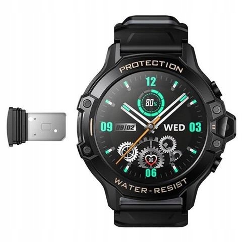 Hoco Smartwatch dla dzieci 1,28" 4G Gps z funkcją rozmowy Y107 czarny